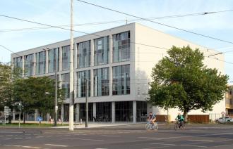 Außenansicht des Bildungsforum Potsdam.