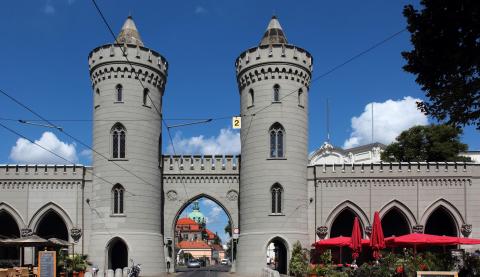 Nauener Tor Aussenansicht Nauener Tor im Sommer.